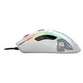 GLORIOUS PC GAMING RACE Model D Gaming-Maus - weiß, glossy