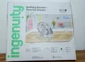 Ingenuity Babywippe Flora Vibration & 8 Melodien Spielbogen Kopfstütze Gebraucht
