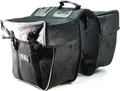 M-Wave Gepäckträgertasche Amsterdam Double, schwarz, 30 l