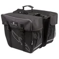 Gepäckträgertasche Doppel-Fahrradtasche Satteltaschen  M-WAVE AMSTERDAM Schwarz
