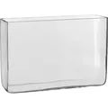 Mica Decorations Britt Vase - L30 x B10 x H20 cm - Quadratisch - Transparent - Transparent