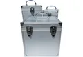 ECI Tools Werkzeugkoffer Aluminium Koffer Leer Silber Würfelform Alu Box Werkzeugkoffer verschi