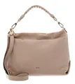 abro Leather Dalia Hobo Bag Poppy Schultertasche Natural beige Neu