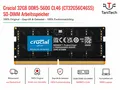 Crucial 32GB DDR5-5600 CL46 (CT32G56C46S5) SO-DIMM K