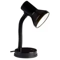 Tischlampe E27 Flexarm schwarz einstellbar LED Brilliant Modell-Nr