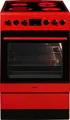 Amica Elektro-Standherd SHC 11504 R, mit 2-fach-Teleskopauszug, Steam Clean, Komfortables Kochen und Backen mit bequemer Handhabung