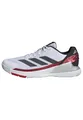 adidas Herren Crazyquick Lightstrike Padel Shoes, Cloud White/Core Black/Lucid Red, 40 EU