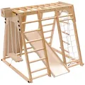 Home Deluxe Klettergerüst, Natur, Holz, 112x121x121 cm, Spielzeug, Kinderspielzeug, Sonstiges Spielzeug
