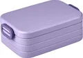 Mepal Midi Brotdose Lunchbox Meal Prep Box mit Unterteilung Vivid Lilac