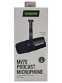 Shure MV7X XLR Podcast Mikrofon Schwarz