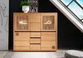 Main Möbel Highboard Highboard Kommode 166x148cm Kernbuche geölt Bergamo
