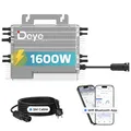 DEYE 1600 Watt  SUN-M160G4-EU-Q0 Mikro-Wechselrichter für Balkonkraftwerk 4 MPPT