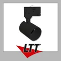 ISOLED 3-PH Schienen-Adapter Mini für GU10-Spots, schwarz matt