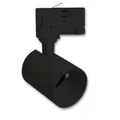 3-Phasen Schienen-Adapter MINI für GU10-Spots, schwenkbar, IP20, schwarz