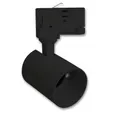 ISOLED 3-Phasen Schienen-Adapter Mini für GU10-Spots, schwarz matt