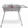 Mangal Astana Deluxe mit 11er Spießdreher Grillmotor USB und Powerbank BBQ Decke