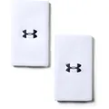 Under Armour Unisex UA 6'' Performance Wristband, schweißableitendes Fitnessband, flexibles Schweißband mit Logo