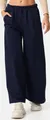 PM SELECTED Sportliche Damen Marlene Freizeithose Marlenehose Hose Damenhose PM74 Navy Einheitsgröße Gr. 34- 38