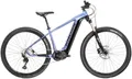 Kross E-Bike Mountainbike E-MTB Level Boost 2.0 500 29 Zoll blau, 11 Gang Shimano DEORE M5100 Schaltwerk, Kettenschaltung, Mittelmotor, 500 Wh, Pedelec, Elektrofahrrad für Damen und Herren