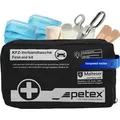 Verbandtasche Inhalt nach DIN 13164:2022, schwarz von PETEX