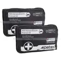 2x Verbandtasche Verbandstasche Erste-Hilfe Verbandskasten PKW DIN13164 SCHWARZ