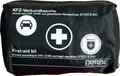 petex KFZ-Verbandtasche (schwarz) für KFZ, Werkstatt, Heim DIN13164