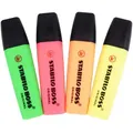 4 STABILO BOSS ORIGINAL Textmarker farbsortiert