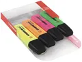 STABILO BOSS ORIGINAL Textmarker farbsortiert, 4 St.