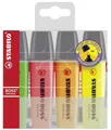 STABILO Textmarker BOSS ORIGINAL, 4er Kunststoffetui