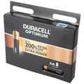 Duracell Optimum AA Mignon Alkaline-Batterien, 1.5V LR6 MX1500, 8er-Pack LR06 50