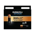 DURACELL Batterie Optimum AA MN1500/LR6 8er Blister