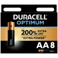 Duracell Optimum Mignon (AA)-Batterie Alkali-Mangan  1.5 V 8 St.