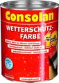 Consolan Wetterschutz-Farbe 0,75 L schwarz