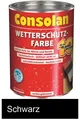 Consolan Wetterschutz-Farbe schwarz 750 ml NEUWARE Art. Nr. 5087492