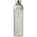 Vinsun Trinkflasche Tritan Wasserflasche 1L, Sportflasche Kohlensäure geeignet & BPA frei, Auslaufsicher, bruchsicher, geruchs- und geschmacksneutral grau 1000 ml | 28 cm