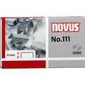 Novus Heftklammer Produktverwendung: Heftgeräte, Heftzange Typbezeichnung der Heftklammern: No. 111 (2000x) (042-0036)