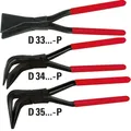 Bessey Falzzange D35-60-P-GL 255mm-90� gebogen -Gewerbe durchgesteckt -MB 60mm