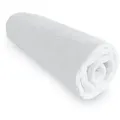 Matratzenersatzbezug Organic Cotton, Hochwertiger Matratzenbezug mit Reißverschluss AM Qualitätsmatratzen, 100x200x14 cm weiß 100 cm x 200 cm x 14 cm