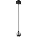 Lucande LED Pendelleuchte Hayley 10036260 Modern in Transparent aus Glas 1-flammig Wohnzimmerleuchte