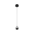 Lucande LED Pendelleuchte Hayley (Modern) in Transparent aus Glas (1 flammig,) - Hängelampe Esstischlampe Hängeleuchte Wohnzimmerleuchte