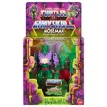 Mattel® Actionfigur Turtles of Grayskull - MotU & TMNT 14cm Figur, 14 cm große Deluxe Figur mit Zubehör Mutated Moss Man