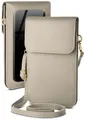 moex Handyhülle moex® CitySling für Samsung Galaxy A70, Handytasche zum Umhängen kleine Handtasche mit Handyfach Touch-Fenster