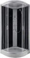 Sanotechnik Komplettdusche, BxT: 90x90 cm, Sicherheitsglas, 1-tlg., inkl. Kopf-Regenbrause