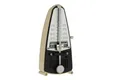 Wittner Metronom Taktell Piccolo Serie 830 - Kunststoffgehäuse - Ohne Glocke - Elfenbein - Mechanisch zum Aufziehen - Keine Batterien erforderlich - Made in Germany