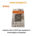 STIHL Micro Kette 1/4P 30cm 1,1 64M Motorsäge Trimmer HT 56 103 105 133 HTA 50