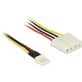 Delock Floppy Stecker - Molex Stromadapter, 30cm (30 cm) (85457)