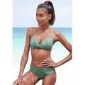 s.Oliver Push-Up-Bikini-Top Spain, in Wickeloptik grün 32
