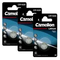 3x 1er Blister Camelion CR1620 CR 1620 3V Lithium Knopfzelle Batterie