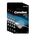 4x 1er Blister Camelion CR1620 CR 1620 3V Lithium Knopfzelle Batterie