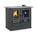 La Nordica Küchenofen | Rosa 5.0 Stahl | schwarz | 8,8 kW